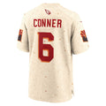 A.Cardinals #6 James Conner Natural HeidiMiller 2025 Rivalries Collection Game Jersey