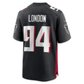 A.Falcons #94 LaCale London Black HeidiMiller Team Game Jersey