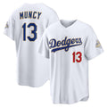 Los Angeles Dodgers #13 Max Muncy White HeidiMiller 2026 Gold Collection Stadium Jersey