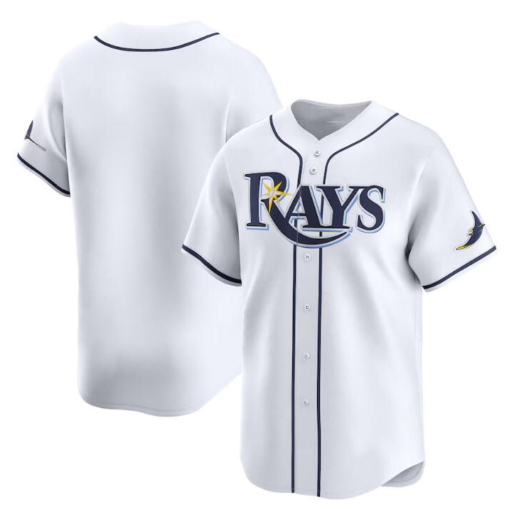 Tampa Bay Rays Blank White HeidiMiller Home Limited Stitched Jersey