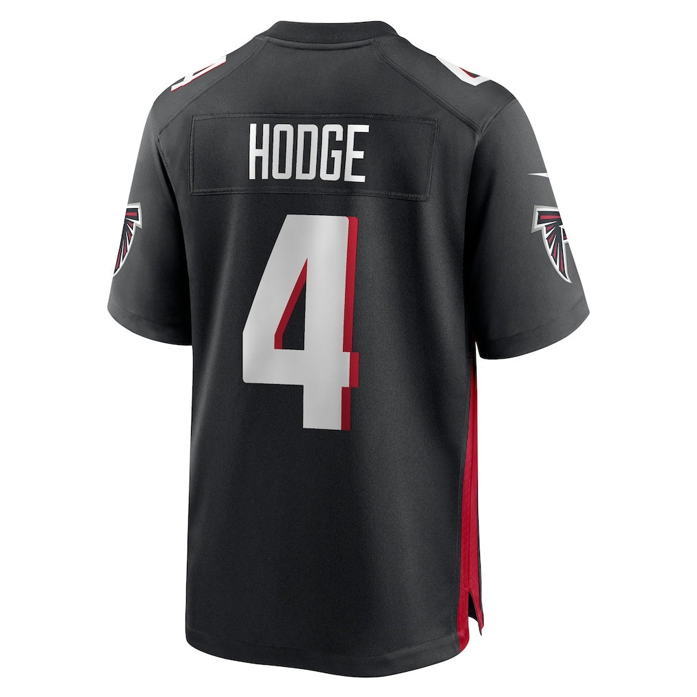 A.Falcons #4 KhaDarel Hodge Black HeidiMiller Team Game Jersey