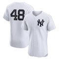 New York Yankees #48 Paul Goldschmidt White HeidiMiller Home Elite Player Jersey