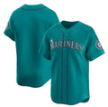 Seattle Mariners Blank Aqua HeidiMiller Alternate Limited Stitched jersey