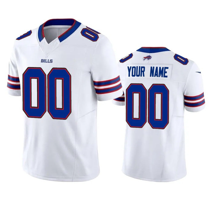 Custom B.Bills Active Player White HeidiMiller 2023 F.U.S.E. Vapor Untouchable Limited Stitched Jersey