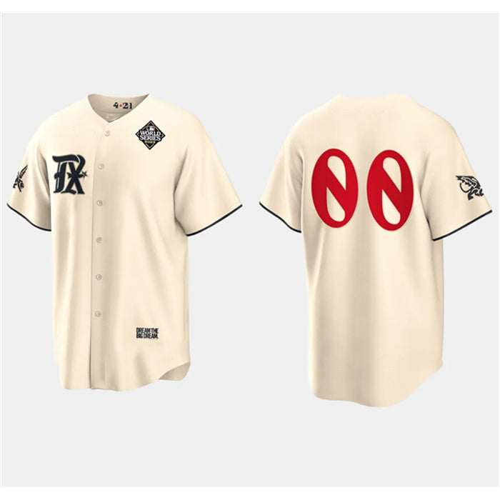 Custom Texas Rangers Active Player Cream HeidiMiller 2023 World Series City Connect Stitched Jersey