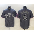 New York Mets #6 Starling Marte Gray HeidiMiller 2024 City Connect Cool Base Stitched Jersey 2