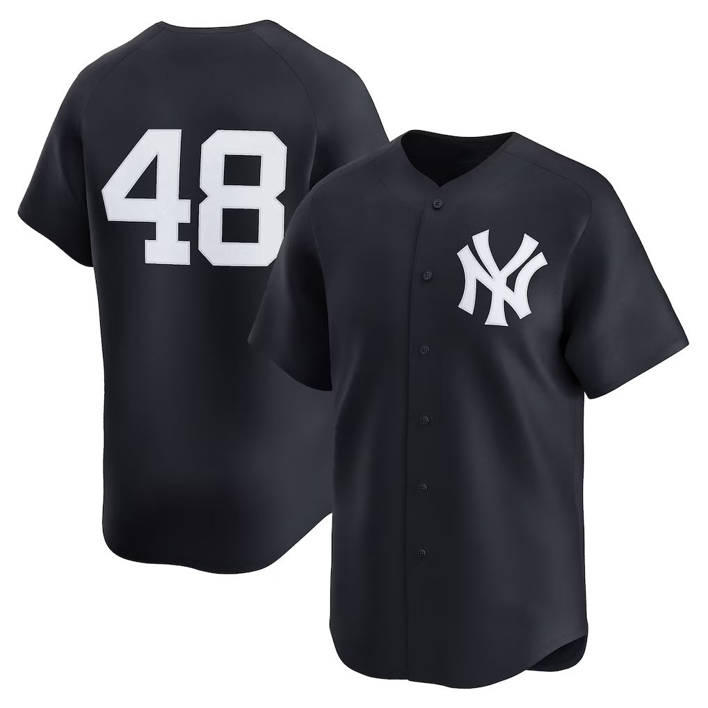 New York Yankees #48 Paul Goldschmidt Navy HeidiMiller Alternate 2 Limited Jersey