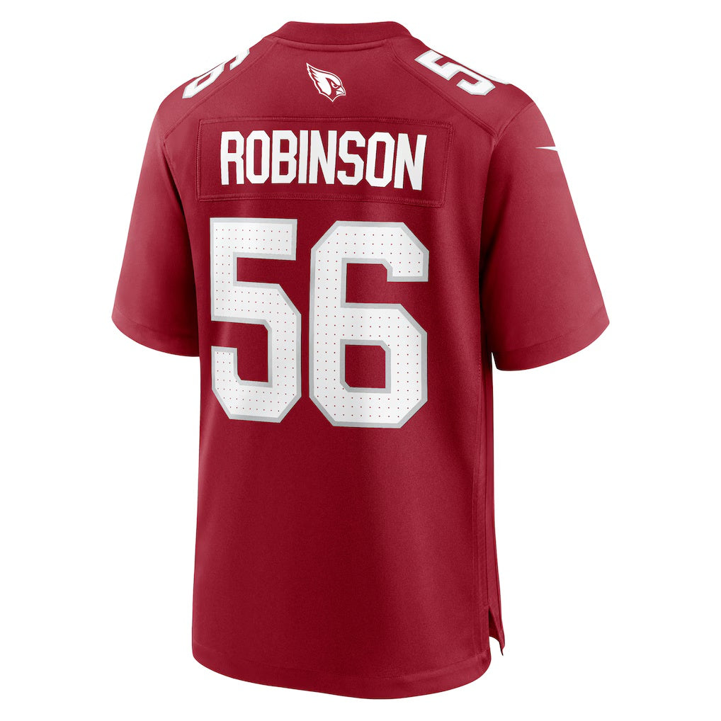 A.Cardinals #56 Darius Robinson Cardinal HeidiMiller Player Game Jersey