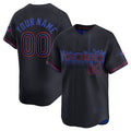 Custom Toronto Blue Jays Active Player Black HeidiMiller 2024 City Connect Limited Stitched Jersey