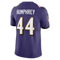 B.Ravens #44 Marlon Humphrey Purple HeidiMiller Vapor F.U.S.E. Limited Jersey