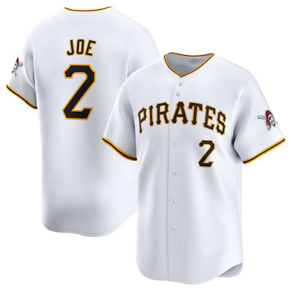 Pittsburgh Pirates #2 Connor Joe White HeidiMiller Home Limited Stitched Jersey