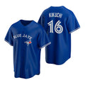 Toronto Blue Jays #16 Yusei Kikuchi Royal HeidiMiller Cool Base Stitched Jersey