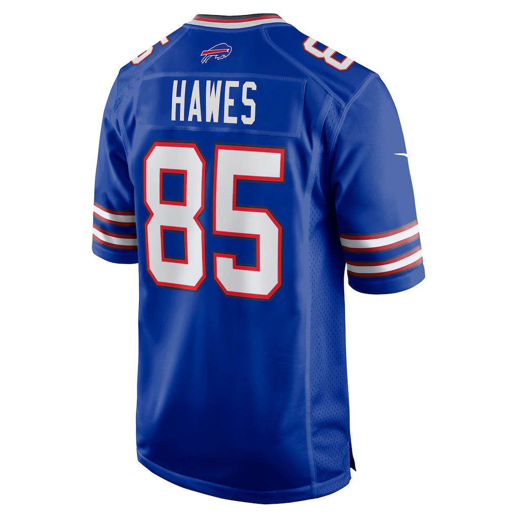 B.Bills #85 Jackson Hawes Royal HeidiMiller Team Game Jersey