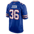 B.Bills #36 Matthew Judon Royal HeidiMiller Team Game Jersey