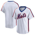 New York Mets White HeidiMiller Throwback Cooperstown Collection Limited Jersey