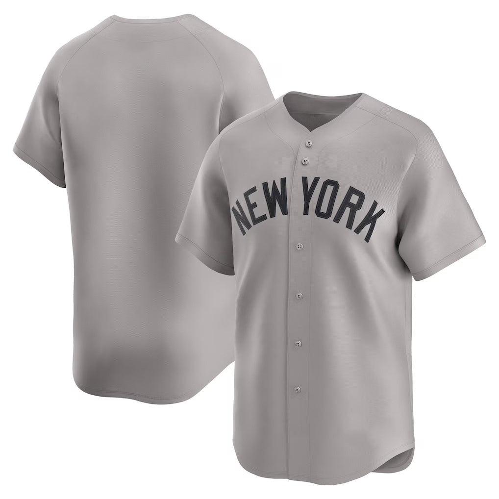 New York Yankees Gray HeidiMiller Road Limited Jersey