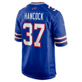 B.Bills #37 Jordan Hancock Royal HeidiMiller Team Game Jersey