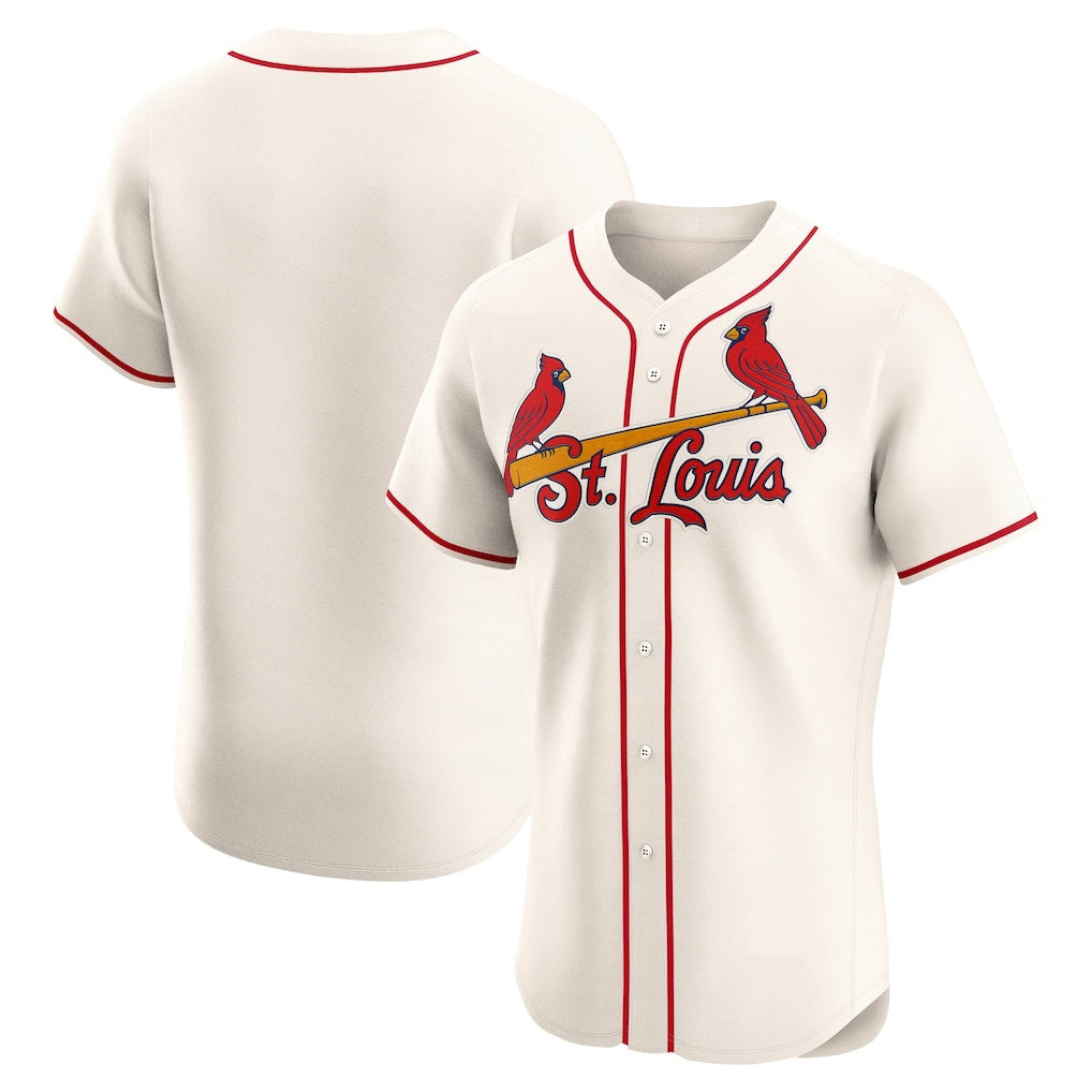 St. Louis Cardinals Cream HeidiMiller Alternate Elite Jersey