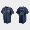 San Diego Padres #71 Josh Hader Navy HeidiMiller Cooperstown Collection Jersey