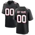 Custom A.Falcons Black HeidiMiller Throwback Game Jersey