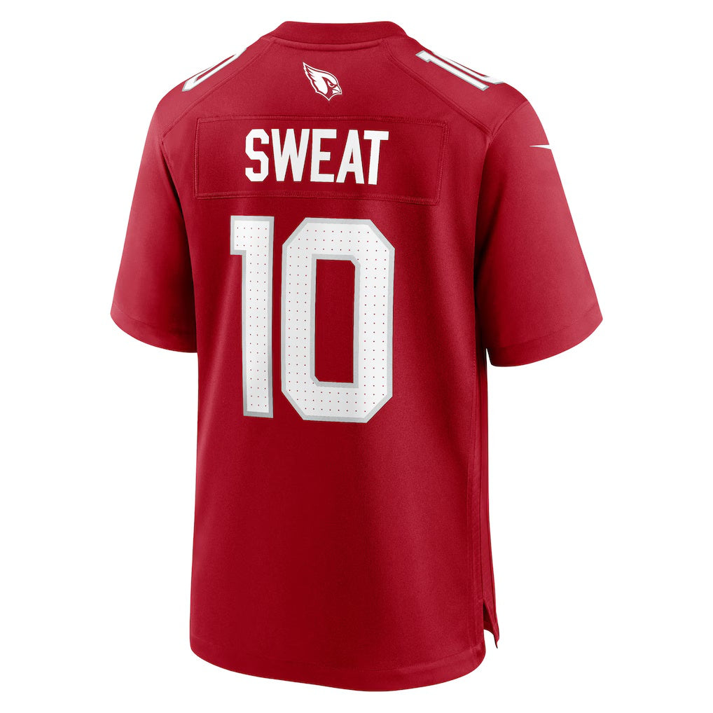 A.Cardinals #10 Josh Sweat Cardinal HeidiMiller Game Player Jersey