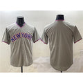 New York Mets Team Big Logo Gray HeidiMiller 2025 Limited Stitched Jersey