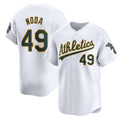 Oakland Athletics #49 Ryan Noda White HeidiMiller Home Limited Stitched Jersey