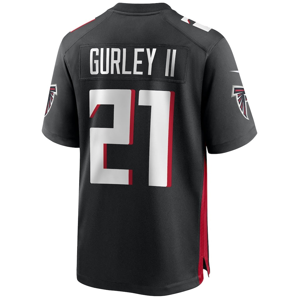 A.Falcons #21 Todd Gurley II Black HeidiMiller Game Player Jersey