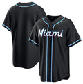 Miami Marlins Blank 2026 Black HeidiMiller Out Stitched Jersey