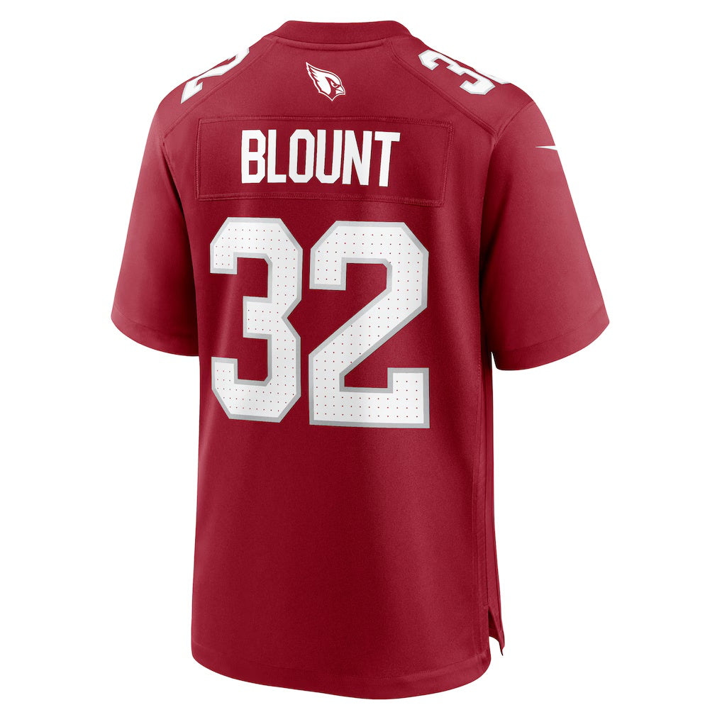 A.Cardinals #32 Joey Blount Cardinal HeidiMiller Game Jersey