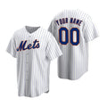 Custom New York Mets White HeidiMiller Stitched Cool Base Home Jersey
