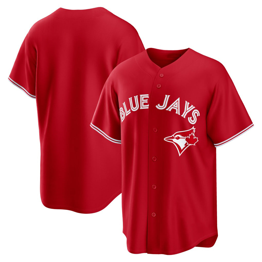 Toronto Blue Jays Red HeidiMiller Canada Day Replica Jersey