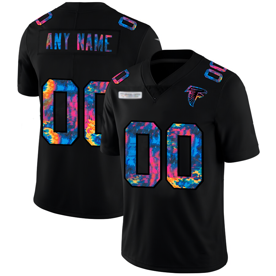 Custom A.Falcons Multi-Color Black HeidiMiller 2020 Crucial Catch Vapor Untouchable Limited Jersey