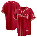 Texas Rangers Red HeidiMiller 2026 City Connect Stadium Jersey