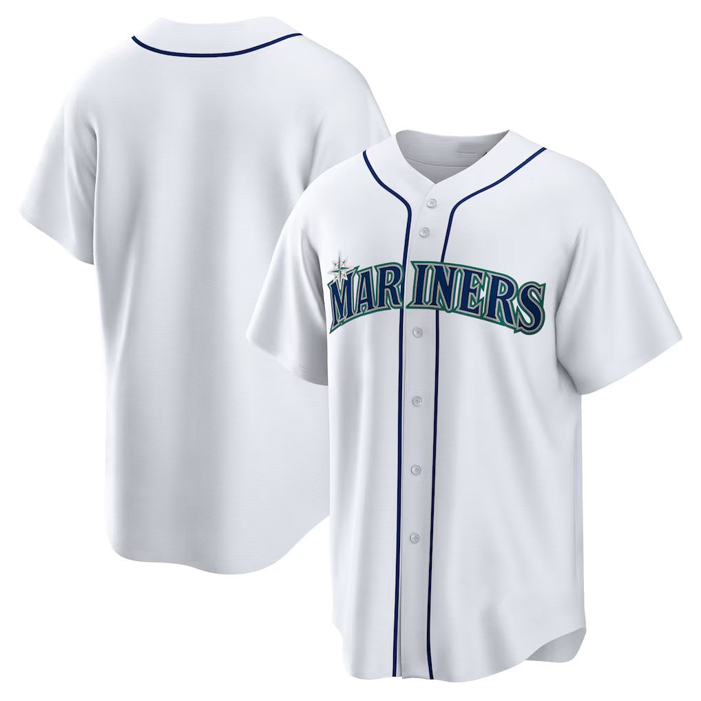 Seattle Mariners White HeidiMiller Home Replica Team Jersey