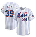 New York Mets #39 Edwin Diaz White HeidiMiller 2024 Home Limited Stitched Jersey
