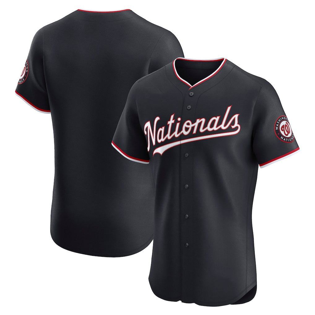 Washington Nationals Navy HeidiMiller Alternate Elite Jersey
