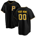 Custom Pittsburgh Pirates Black HeidiMiller Alternate Replica Jersey