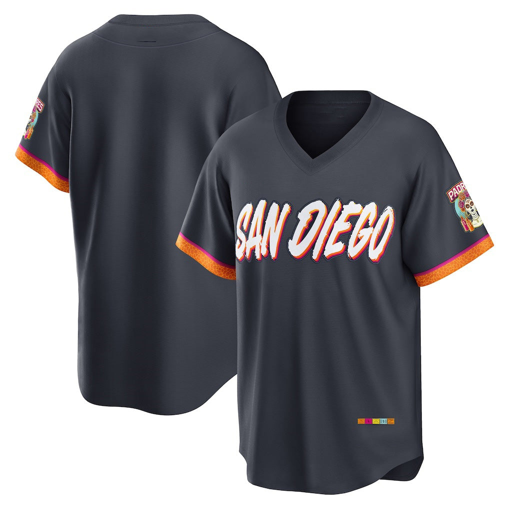 San Diego Padres Obsidian HeidiMiller 2026 City Connect Stadium Jersey