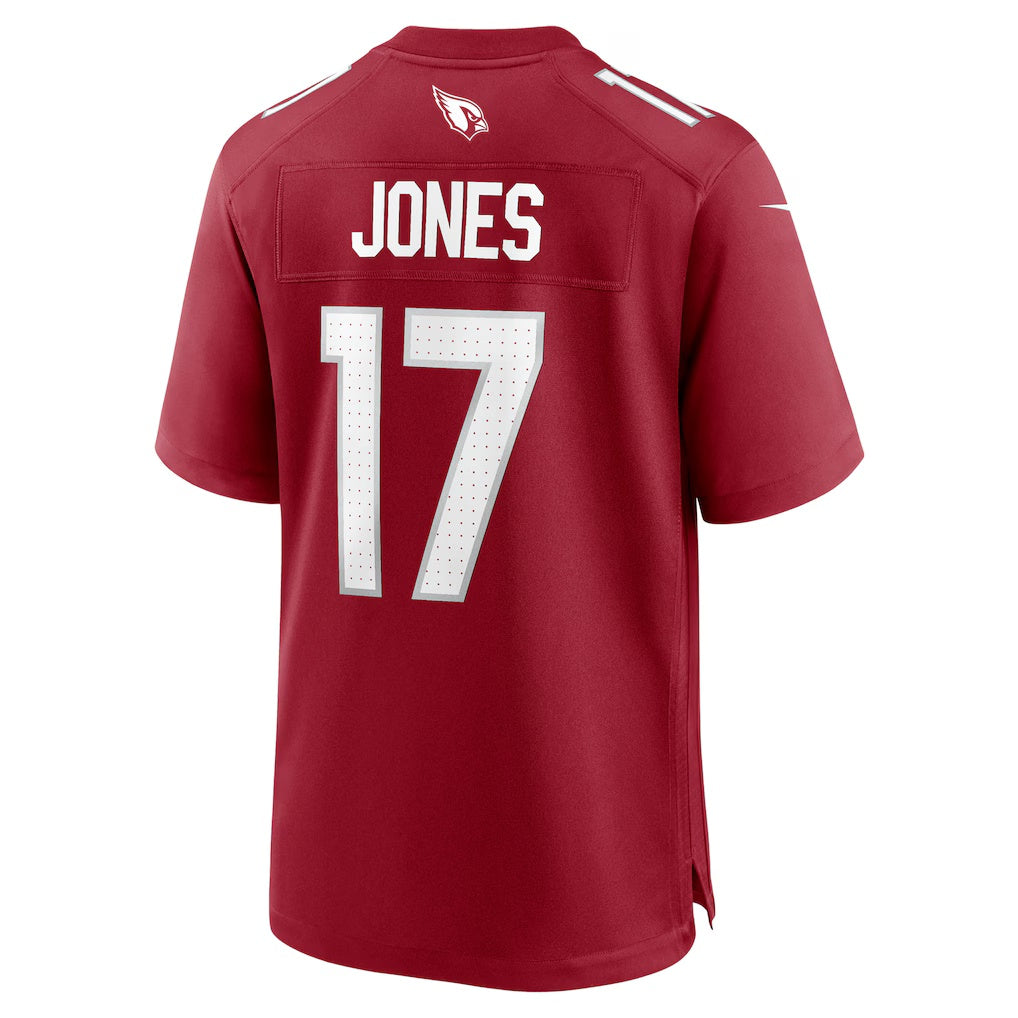 A.Cardinals #17 Zay Jones Cardinal HeidiMiller Team Game Jersey