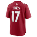 A.Cardinals #17 Zay Jones Cardinal HeidiMiller Team Game Jersey