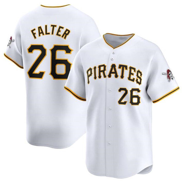 Pittsburgh Pirates #26 Bailey Falter White HeidiMiller Home Limited Stitched Jersey