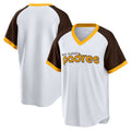 San Diego Padres White HeidiMiller Home Cooperstown Collection Team Jersey