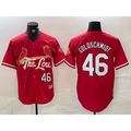 St. Louis Cardinals #46 Paul Goldschmidt Red HeidiMiller 2024 City Connect Limited Stitched Jersey