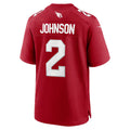 A.Cardinals #2 Will Johnson Cardinal HeidiMiller Team Game Jersey