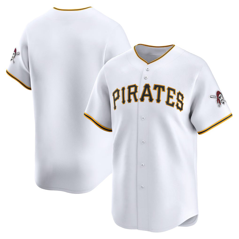 Pittsburgh Pirates White HeidiMiller Home Limited Jersey