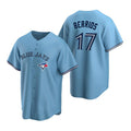 Toronto Blue Jays #17 Jose Berrios Powder Blue HeidiMiller Alternate Cool Base Jersey