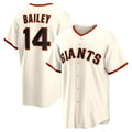 San Francisco Giants #14 Patrick Bailey Cream HeidiMiller Home Replica Jersey