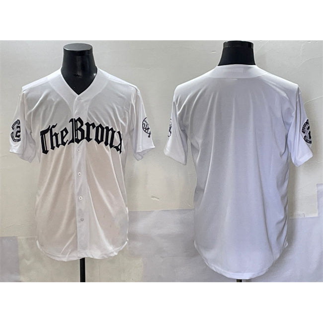 New York Yankees Blank White HeidiMiller 'Gothic Legacy Edition' Vapor Premier Limited Stitched Jersey
