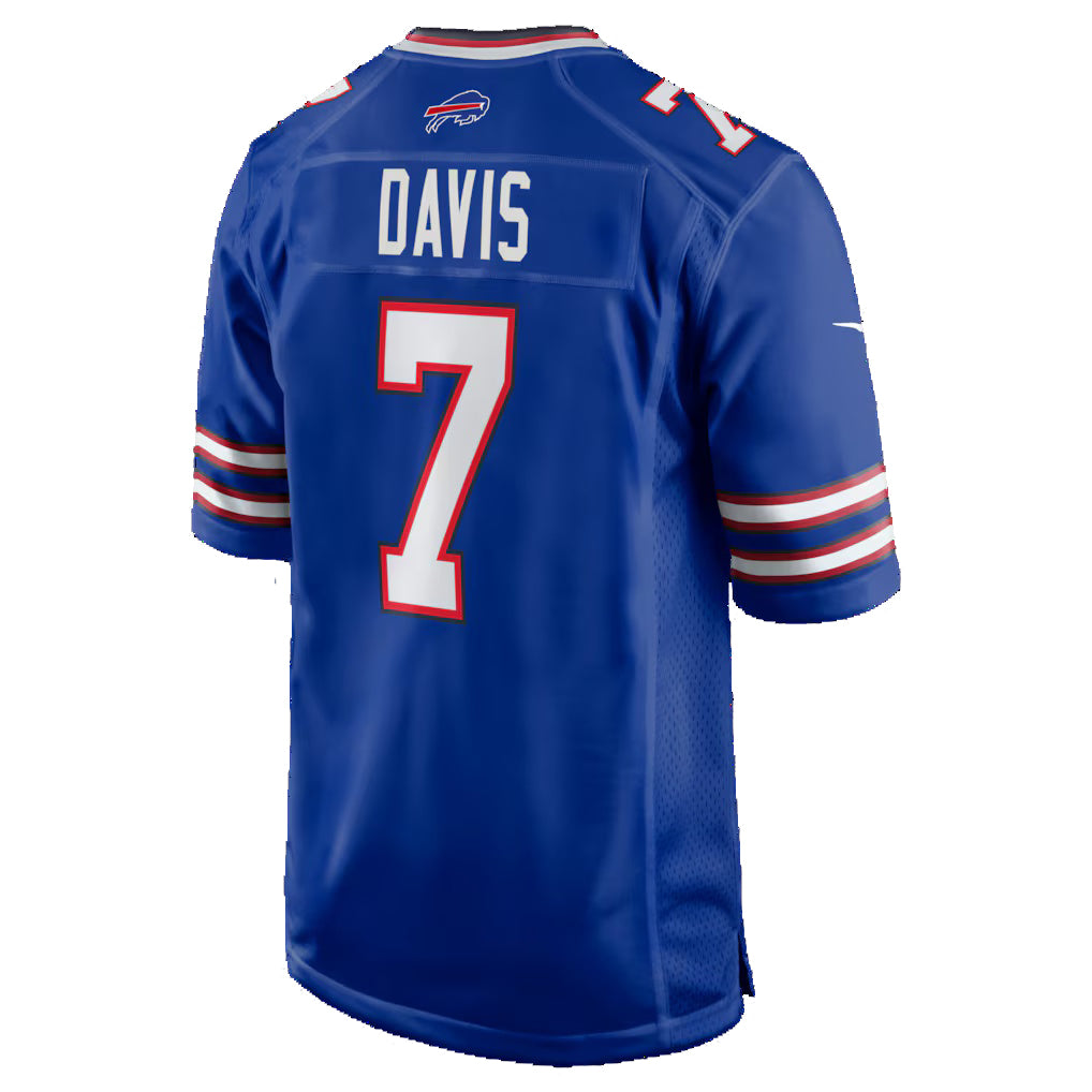 B.Bills #7 Ray Davis Royal HeidiMiller Team Game Jersey